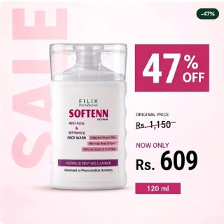 SOFTENN Anti-Acne and Whitening Face Wash